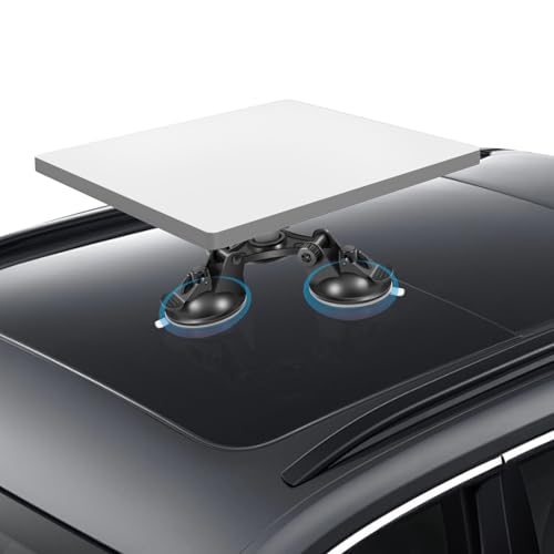 CHGRNLF Saugnapfhalterung für Starlink Mini, Mini-Halterung für Auto/Sonnendach/Wohnmobil/Windows, Schwarz, ABS, PVC, Fenstermontage CHGRNLF Saugnapfhalterung für Starlink Mini, Mini-Halterung für Auto/Sonnendach/Wohnmobil/Windows, Schwarz, ABS, PVC, Fenstermontage von CHGRNLF
