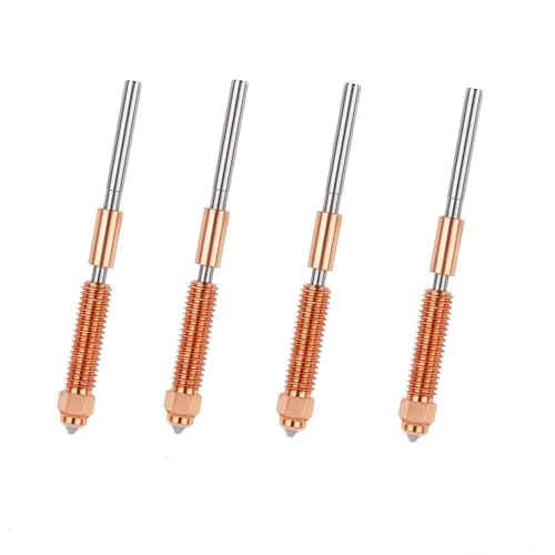 Unicorn 0,4 mm Schnellwechsel-Düsen-Set, 3D-Druckerteil, verbesserte gehärtete Stahldüse für K1 Max_K1C_Ender-3 V3 Plus (1 Stück 0,4 mm) von CHGUI