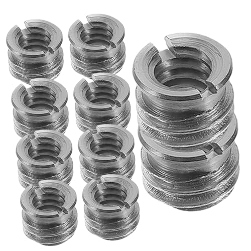 CHICAMPERA 10Stücke Schraubgewinde Adapter Gewindeadapter für Mikrofone Stative Präzise Passform DSLR SLR Kameras CHICAMPERA 10Stücke Schraubgewinde Adapter Gewindeadapter für Mikrofone Stative Präzise Passform DSLR SLR Kameras von CHICAMPERA
