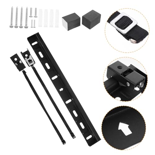 CHICAMPERA 1Satz Tv Wandhalterung ohne Bohren für LCD Fernseher Schwenkbar Stabil Schwammpolster für Optimalen Schutz Einfache Montage Hohe Raumausnutzung von CHICAMPERA