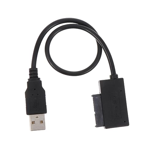 CHICAMPERA 1Stück USB Adapterkabel Externes Datenkabel für Laptop CD Rom Einfach zu Bedienen Langlebiges Kunststoffmaterial Kompatibel mit PC Notebook CHICAMPERA 1Stück USB Adapterkabel Externes Datenkabel für Laptop CD Rom Einfach zu Bedienen Langlebiges Kunststoffmaterial Kompatibel mit PC Notebook von CHICAMPERA