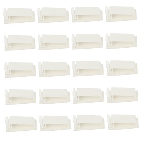 CHICAMPERA 20Stücke Kabel Organizer Selbstklebend für Kopfhörer Ladekabelmanagement Kompakte Halterungen zur Kabelfixierung für Zuhause Büro mit Klebefläche CHICAMPERA 20Stücke Kabel Organizer Selbstklebend für Kopfhörer Ladekabelmanagement Kompakte Halterungen zur Kabelfixierung für Zuhause Büro mit Klebefläche von CHICAMPERA