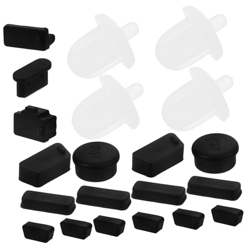 CHICAMPERA 24Stücke USB Staubschutzstecker Silikon Staubstopfen für Computer Schnittstellen Hochtemperaturbeständig Schützt vor Feuchtigkeit Schmutz für Desktop Pcs CHICAMPERA 24Stücke USB Staubschutzstecker Silikon Staubstopfen für Computer Schnittstellen Hochtemperaturbeständig Schützt vor Feuchtigkeit Schmutz für Desktop Pcs von CHICAMPERA