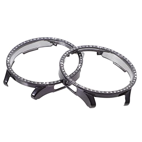 CHICAMPERA 2Stücke Uhrenkantenrahmen Glänzende Bling Uhrenabdeckung PC Harz Uhrengehäuse für Watch Classic Einfacher Schutz vor Kratzern CHICAMPERA 2Stücke Uhrenkantenrahmen Glänzende Bling Uhrenabdeckung PC Harz Uhrengehäuse für Watch Classic Einfacher Schutz vor Kratzern von CHICAMPERA