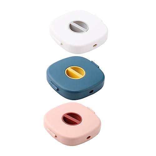 CHICAMPERA 3Stücke Kabelorganizer mit Drehbarem Design USB Kabelhalter für Kopfhörer Ladekabel für Kabelmanagement im Home Office von CHICAMPERA