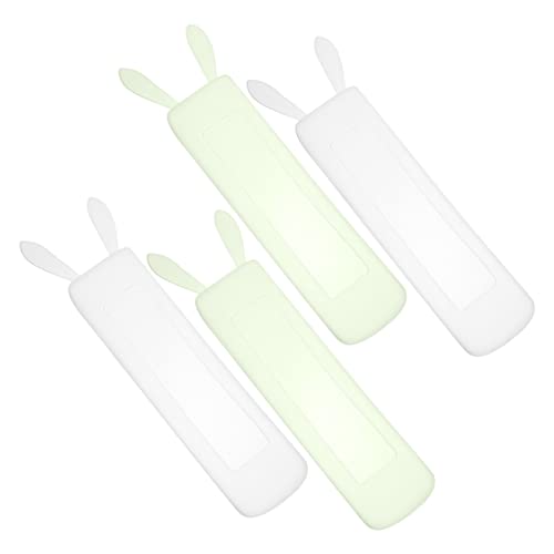 CHICAMPERA 4 Stück Kaninchen Fernbedienungsgehäuse Fernbedienungs Ersatzgehäuse Für Fernbedienung Leuchtende Fernbedienungsabdeckung Fernbedienungsabdeckung Fernbedienungs von CHICAMPERA