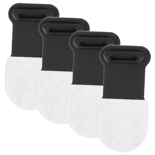 CHICAMPERA 4 Stück Mobile Staubstecker Beschützer winzig ich USB-Port-Stecker Mikro handyschutz handyzubehör staubstoper Selbstklebende Hülle für Telefon Ladeanschlussabdeckung Kieselgel von CHICAMPERA