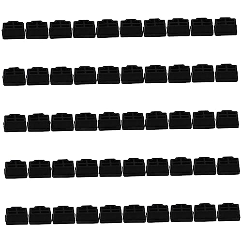 CHICAMPERA 50Stücke Staubschutzkappen Schwarze Silikon Abdeckungen für Netzwerkports Staubdicht Schützend für Ethernet Hubs Schnittstellen Langlebig Einfach CHICAMPERA 50Stücke Staubschutzkappen Schwarze Silikon Abdeckungen für Netzwerkports Staubdicht Schützend für Ethernet Hubs Schnittstellen Langlebig Einfach von CHICAMPERA