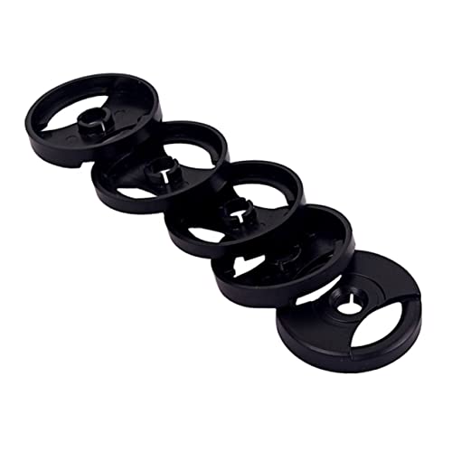CHICAMPERA 5Stücke Teiliges Schallplattenadapter Ersatzzubehör für Phonographen Schwarzer Vinyl Einfach zu Bedienen Hochqualitatives Material CHICAMPERA 5Stücke Teiliges Schallplattenadapter Ersatzzubehör für Phonographen Schwarzer Vinyl Einfach zu Bedienen Hochqualitatives Material von CHICAMPERA