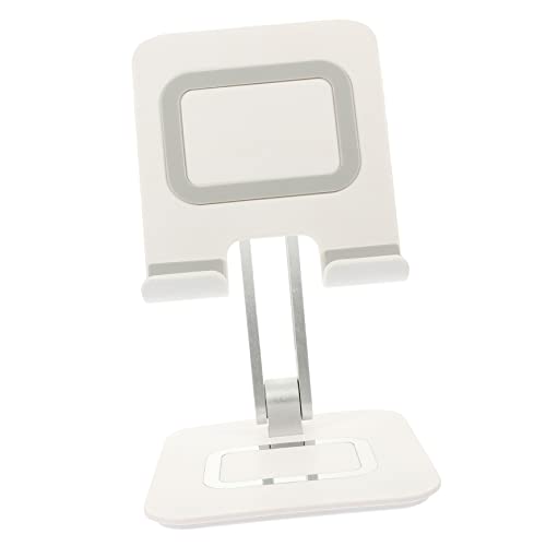 CHICAMPERA Tablet-Halter Einstellbar Zelle Handyhalterung Telefonständer Aus Metall Verstellbarer Telefonständer Smartphone-ständer Desktop-telefonhalterständer Mobiltelefonständer Weiß Eisen CHICAMPERA Tablet-Halter Einstellbar Zelle Handyhalterung Telefonständer Aus Metall Verstellbarer Telefonständer Smartphone-ständer Desktop-telefonhalterständer Mobiltelefonständer Weiß Eisen von CHICAMPERA