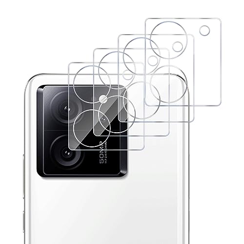 GMUJIAO [4 Stück Kamera Schutzfolie Linse kompatibel mit Xiaomi 13T Pro,Xiaomi 13T Pro Kamera Schutzfolie Linse,9H Härte,HD Kameraschutz[Anti-Kratzer]-Transparent von CHICHL