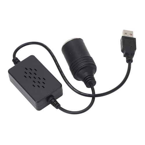 12V 3A Auto-Zigarettenanzünder-Netzteil mit Schalter – AC-zu-DC-Wandler, 12V-Autoladegerät, 8 DC-Anschlüsse (USB) von CHICIRIS