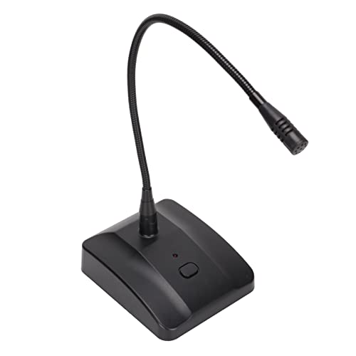360 ° Einstellbares Schwanenhals -Mikrofon mit Intelligenter Rauschreduktion für Vorratsraumkonferenzen, Metall/Schwarz, 1 Pack 360 ° Einstellbares Schwanenhals -Mikrofon mit Intelligenter Rauschreduktion für Vorratsraumkonferenzen, Metall/Schwarz, 1 Pack von CHICIRIS
