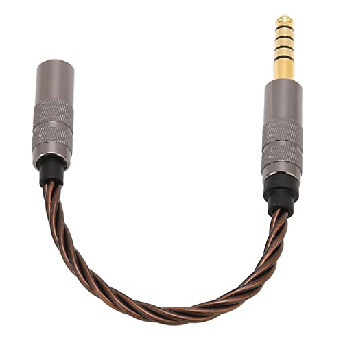 4,4 Mm Bis 2,5 Mm Ausgeglichener Kabel Männlich an Weibliche Kopfhöreradapterkabel für Telefone Kopfhörer Lautsprecher, Vergoldete Stecker für Musikliebhaber, Sauerstoffkupfer, Antikes Kupfer 4,4 Mm Bis 2,5 Mm Ausgeglichener Kabel Männlich an Weibliche Kopfhöreradapterkabel für Telefone Kopfhörer Lautsprecher, Vergoldete Stecker für Musikliebhaber, Sauerstoffkupfer, Antikes Kupfer von CHICIRIS