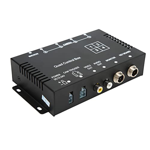 4 Kanal Video Splitter High Definition Fernbedienung für LKW -Busboot, ABS + Metal 4 Kanal Video Splitter High Definition Fernbedienung für LKW -Busboot, ABS + Metal von CHICIRIS