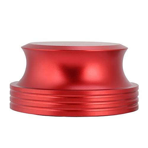 Aluminium -Rekordstabilisator für Plattenspieler - die Akustische Qualität Verbessern, Silber (Rot) von CHICIRIS