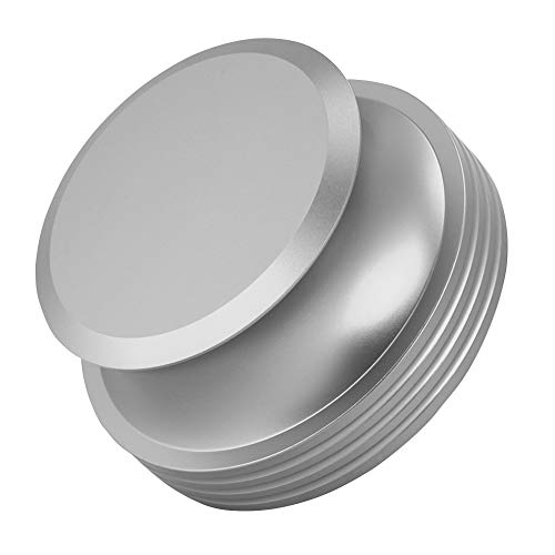 Aluminium -Rekordstabilisator für Plattenspieler - die Akustische Qualität Verbessern, Silber (Silver) von CHICIRIS