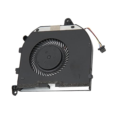 Aluminiumlegier -Laptop -Kühllüfter mit 4 Pin Stromverbindung, Geeignet für XPS 15 9570 7590 Serie 008YY9 0TK9J1, Praktisch und Praktisches Elektrisches Notebook Kühler (CPU) von CHICIRIS