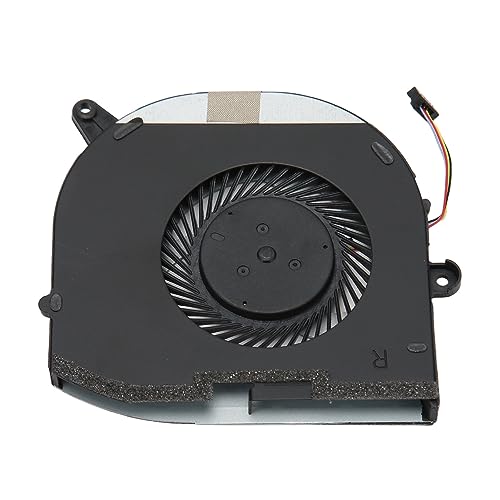 Aluminiumlegier -Laptop -Kühllüfter mit 4 Pin Stromverbindung, Geeignet für XPS 15 9570 7590 Serie 008YY9 0TK9J1, Praktisch und Praktisches Elektrisches Notebook Kühler (GPU) von CHICIRIS