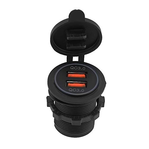 Auto Dual USB -Ladegerät QC3.0 USB Fast Ladegerät Adapter Automobilladegeräte Schnelle Gebühr für 12/24 -V -Auto -Motorradboot Auto Dual USB -Ladegerät QC3.0 USB Fast Ladegerät Adapter Automobilladegeräte Schnelle Gebühr für 12/24 -V -Auto -Motorradboot von CHICIRIS