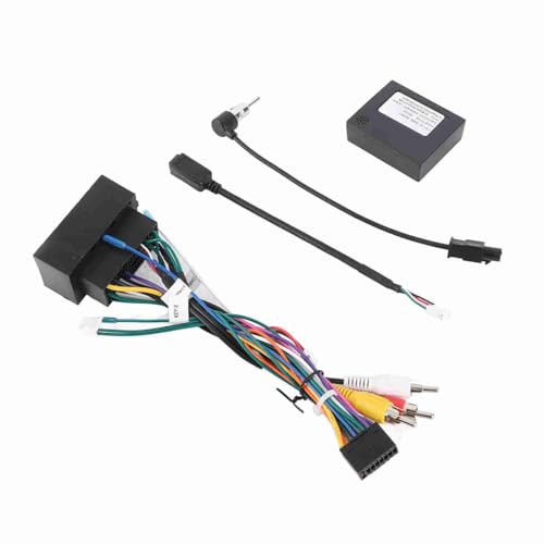 Auto Stereo Radio Kabelbaum Canbus Box CD Player Kabelbaum Ersatz für Fait Egea 2015-2018 ABS-Material von CHICIRIS