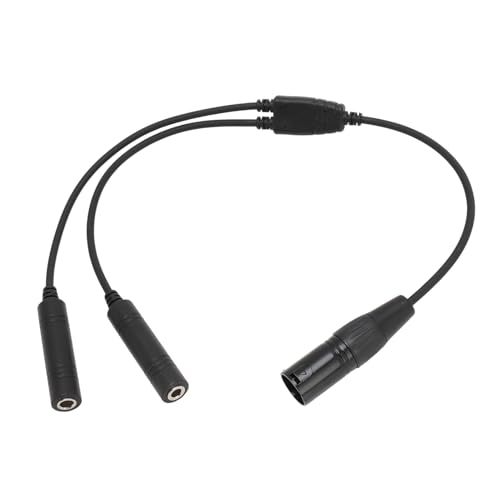 Aviation Headset Adapter Professional für für GA Dual Plug Zum XLR -Kopfhöreradapter Langable Material die Meisten Luftfahrt -Headsets Ideal Kommerzielle Piloten ABS Metal Aviation Headset Adapter Professional für für GA Dual Plug Zum XLR -Kopfhöreradapter Langable Material die Meisten Luftfahrt -Headsets Ideal Kommerzielle Piloten ABS Metal von CHICIRIS