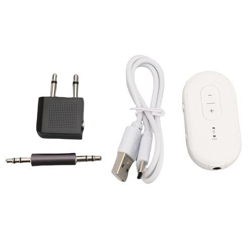 Bluetooth 5.4 Sender 2 in 1 Aux 3,5 -mm -Musikempfänger Bluetooth -Adapter Langer Akkulaufleben Steckbarer Soundkopf für Auto Bluetooth 5.4 Sender 2 in 1 Aux 3,5 -mm -Musikempfänger Bluetooth -Adapter Langer Akkulaufleben Steckbarer Soundkopf für Auto von CHICIRIS