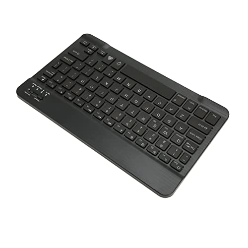 CHICIRIS BT-Tastatur, Ergonomisch Gestaltete PC-Tastatur für Laptops (Schwarz) von CHICIRIS