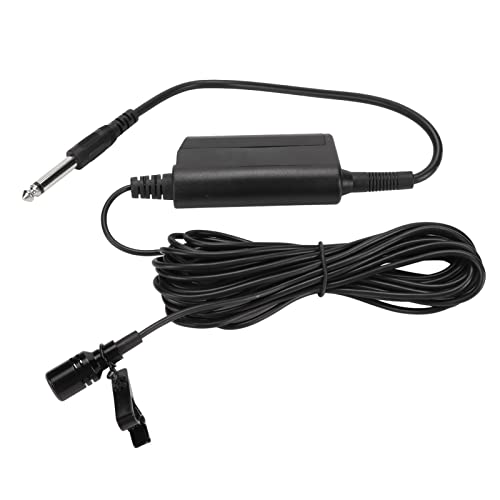 CHICIRIS Clamp/Holder auf Omnidirektionaler Lavalier -Lapel -Mikrofon Leichte Materialien für Gitarrensprach Drum Piano Saxophon, Schwarz, Schwarz CHICIRIS Clamp/Holder auf Omnidirektionaler Lavalier -Lapel -Mikrofon Leichte Materialien für Gitarrensprach Drum Piano Saxophon, Schwarz, Schwarz von CHICIRIS