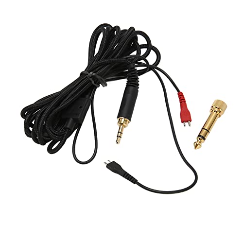 CHICIRIS Ersatz -Kopfhörer -Kabel Gewebter Draht HD Soundgetriebe für HD Kopfhörer 9,8ft Tragbare Musiknutzer CHICIRIS Ersatz -Kopfhörer -Kabel Gewebter Draht HD Soundgetriebe für HD Kopfhörer 9,8ft Tragbare Musiknutzer von CHICIRIS