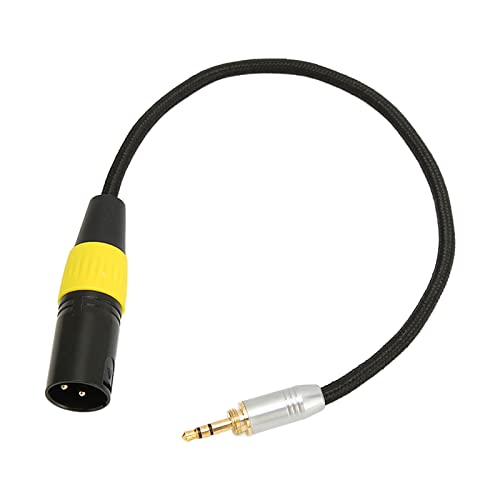 CHICIRIS Geräuschlos 3,5 Mm Bis XLR -männliches Kabel mit Goldplattiertem Stecker, High Fidelity Sound für Mikrofone und Mischer CHICIRIS Geräuschlos 3,5 Mm Bis XLR -männliches Kabel mit Goldplattiertem Stecker, High Fidelity Sound für Mikrofone und Mischer von CHICIRIS