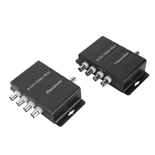 CHICIRIS HD Video Multiplexer 4 -Kanal -Sender und Empfänger Plug and Play Überwachungslösung für Langstrecken BNC Kopf CHICIRIS HD Video Multiplexer 4 -Kanal -Sender und Empfänger Plug and Play Überwachungslösung für Langstrecken BNC Kopf von CHICIRIS