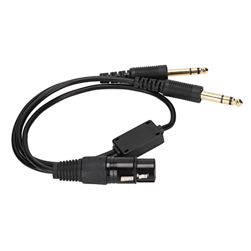 CHICIRIS Hochwertiger XLR -zu GA -Dual Stecker Kabel für Aviation Headset Adapter Plug and Play Convenience CHICIRIS Hochwertiger XLR -zu GA -Dual Stecker Kabel für Aviation Headset Adapter Plug and Play Convenience von CHICIRIS