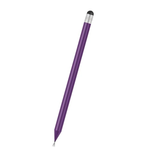 CHICIRIS Kapazitiver Touchscreen -Stiftstiftstift Hohe Empfindlichkeit für / / - Gummikopf Zum Bildschirmschutz Tabletten, Smartphones Kunststoffmaterial (violett) von CHICIRIS