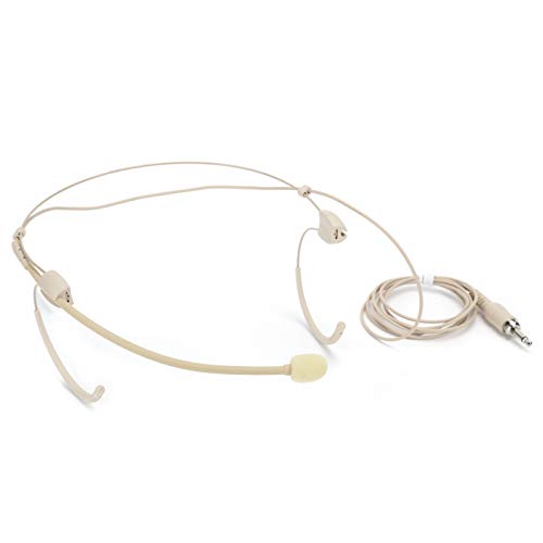 CHICIRIS Kondensator Binauraler Mikrofon für Bodypack -Sender, Klare Schallwiedergabe, Innen- und Außenprofis, Metall Beige CHICIRIS Kondensator Binauraler Mikrofon für Bodypack -Sender, Klare Schallwiedergabe, Innen- und Außenprofis, Metall Beige von CHICIRIS