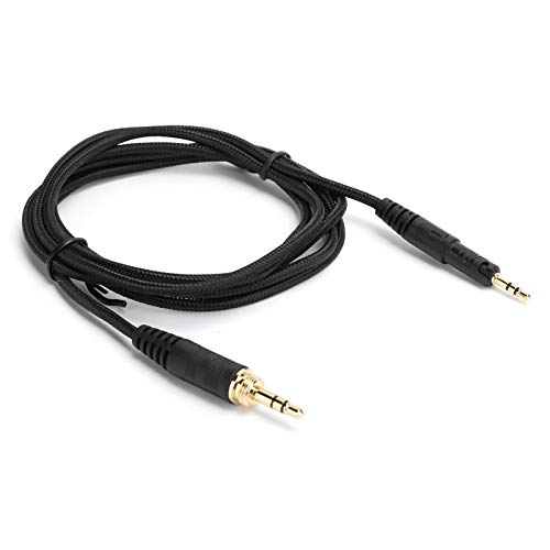 CHICIRIS Kopfhörer -Aux -Kabel mit 6,35 Mm Adapter für ATHM50x/M40X, HiFi Earphone Kabel für den Hohen Sound, Standard 3,5 Mm Schnittstelle Verbessertes Hörerlebnis CHICIRIS Kopfhörer -Aux -Kabel mit 6,35 Mm Adapter für ATHM50x/M40X, HiFi Earphone Kabel für den Hohen Sound, Standard 3,5 Mm Schnittstelle Verbessertes Hörerlebnis von CHICIRIS