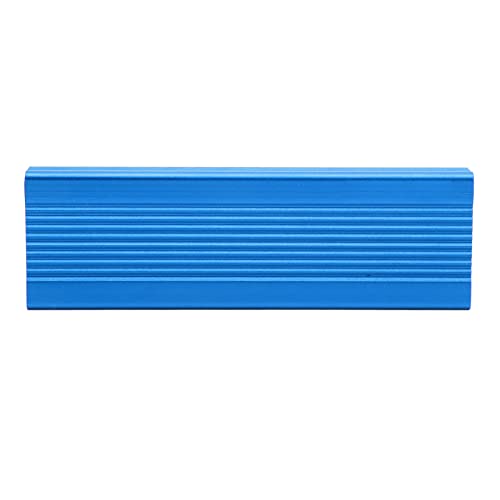 CHICIRIS SATA SSD Gehäuse, USB 3.1 Plug and Play Dual Protocol Gehäuse aus SATA M.2 Aluminiumlegierung Bis 2230 Mm (Blau) von CHICIRIS