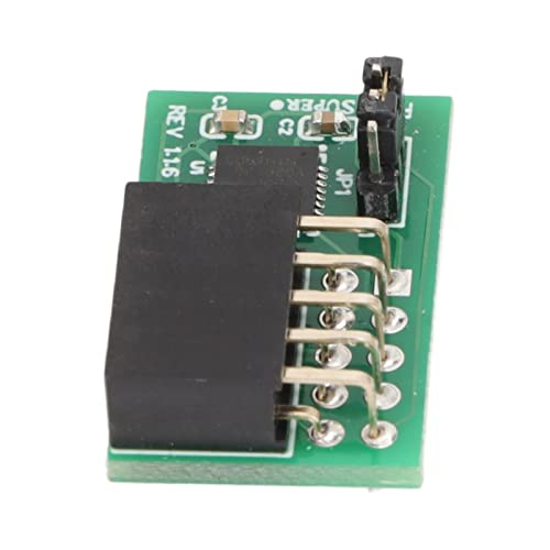 CHICIRIS TPM 2.0-Plattformmodul, TPM 2.0-Chip-Plug-and-Play-10-Pin-LPC-Schnittstelle für WIN11 für 10-Pin-SPI-TPM 2.0 von CHICIRIS