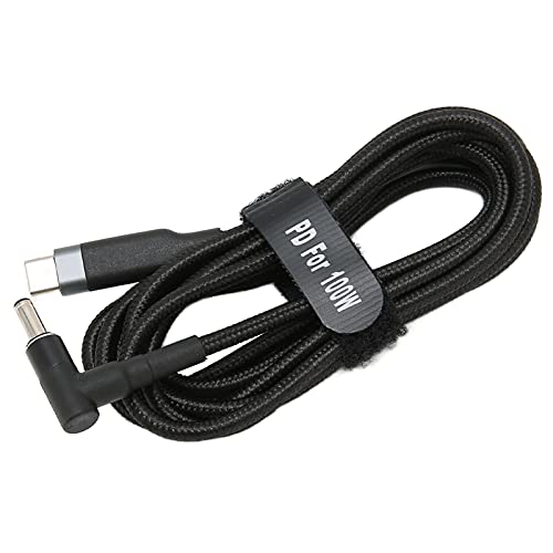CHICIRIS USB C -zu -DC Stecker Tragbares Schnelles Lade 100 W Laptop Netzkabel für, Zenbook UX330, Vivobook E203NA, Soft Wearsicher (JD0611 (0,5 Meter)) von CHICIRIS