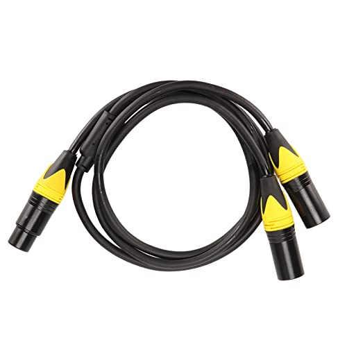 CHICIRIS XLR -Splitterkabel Dual XLR Männlich Geräuschloser Low -Lust Y Kabel für Mikrofon Lautsprechermischer 3,3ft für Studiokoordinatoren Mischungsbretter CHICIRIS XLR -Splitterkabel Dual XLR Männlich Geräuschloser Low -Lust Y Kabel für Mikrofon Lautsprechermischer 3,3ft für Studiokoordinatoren Mischungsbretter von CHICIRIS