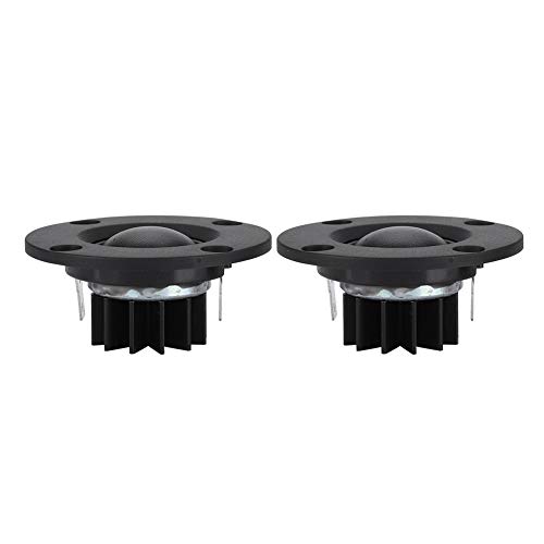 Crystal Clear Treble Seidenfilm Dome Lautsprecher, Einfach zu Bedienen für das Heimtheater -Setup, 6ω 2pcs Pack von CHICIRIS