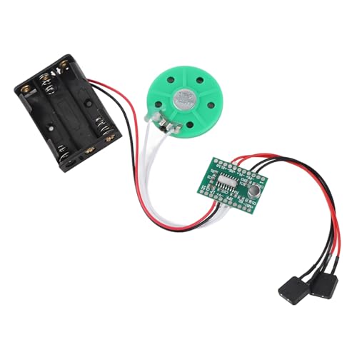 DIY-Sprachgrußkartenmodul mit 60-Sekunden-Aufnahmezeit für Weihnachtskarten, Schmuckkartons und Kreative Geschenke, Button-Induktionskontrolle von CHICIRIS
