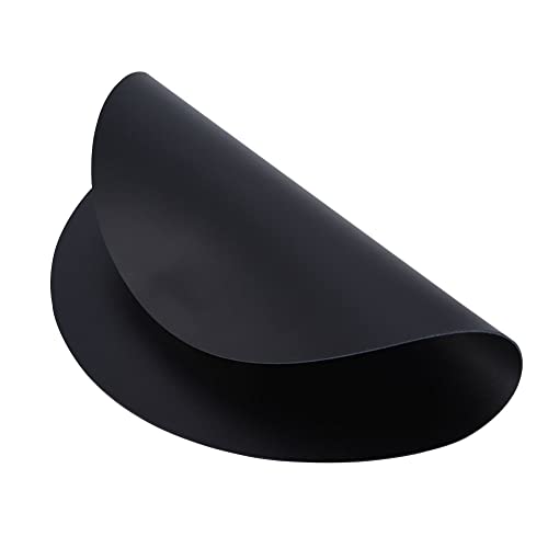 Echtes Leder-Antistatik-Aufzeichnungsmatten Weiches Slipmat-Pad für Plattenspieler, High-End-Material, Nicht-Deformation, 3 Dicke. Ideal für Audiophile (Dicke 2 mm) von CHICIRIS