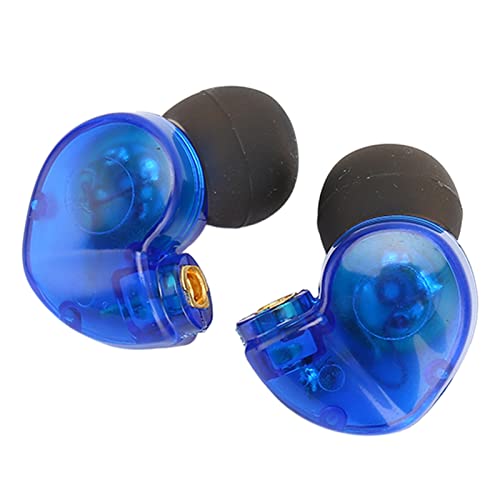 Ersatz -Ohrhörer -Köpfe für SE215 SE315 SE535 MMCX Schnittstelle Steckbare Abnehmbare Ohrhörer für Musikliebhaber (Blue) von CHICIRIS
