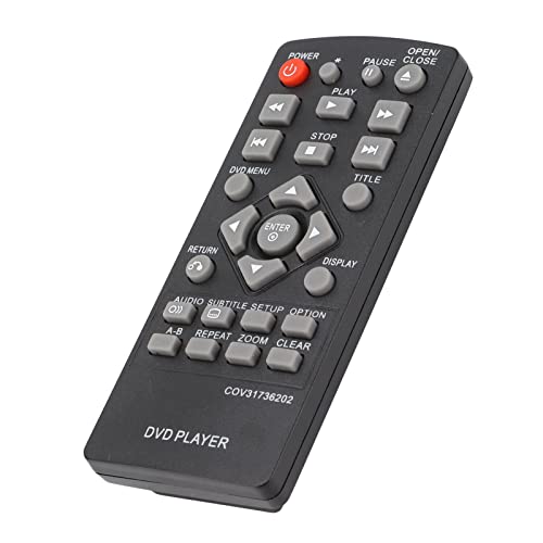 Ersatzfernbedienung Langlebig und Einfach zu Bedienen für DP132NU DVD -Spieler für Alte Menschen und Ersatzfernbedienung Langlebig und Einfach zu Bedienen für DP132NU DVD -Spieler für Alte Menschen und von CHICIRIS