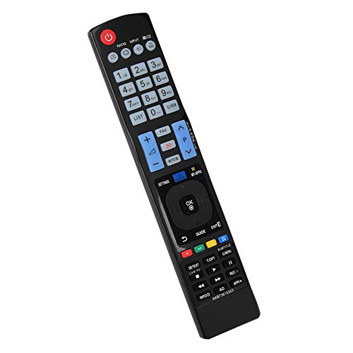 Fernbedienungssteuerung für AKB73615303, Großer TV -Controller -Ersatz für Smart TVs, Lange Übertragungsentfernung Fernbedienungssteuerung für AKB73615303, Großer TV -Controller -Ersatz für Smart TVs, Lange Übertragungsentfernung von CHICIRIS