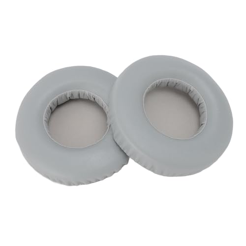 Headset Ohrpolster Weich Bequeme Dicke Ohrkissen für K550 K551 K553 K240S Kopfhörer Reparaturersatz, 1 Paar für Extreme Rauschisolation (Gray) von CHICIRIS