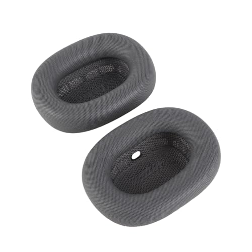High Fit Headphone Ohrbezüge Ersatz -Kopfhörer -Teile für Airpod Max, Außergewöhnliche Fit Ohrschernungen, 2 Earpad für Lange Hörsitzungen, Enthusiasten (Black) von CHICIRIS