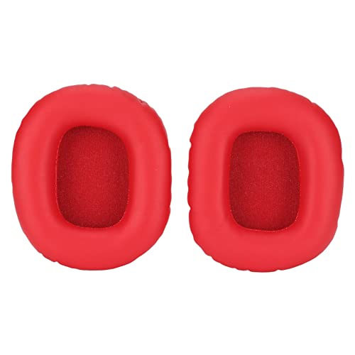Hochdichte Memory Foam Ohrpolster für den Aufbau W800BT W8088BT K800 K830 Kopfhörer, Ersatz für Verbesserte Klangqualität (Rot) von CHICIRIS