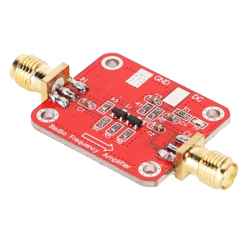 Hochgewinn -Breitbandverstärker für Radio -Hobbyisten Stabiler Betrieb +12 V Spannung 10 KHz 100MHz Verstärker für Kommunikationsbegeisterte 1 X RF Breitbandverstärker von CHICIRIS